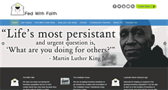 Desktop Screenshot of fedwithfaith.org